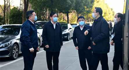 省委常委、苏州市委书记蓝绍敏来到哈尔滨健伟家居电器智能化有限公司调研